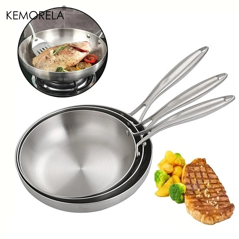 Poêles inox 24/26/28cm