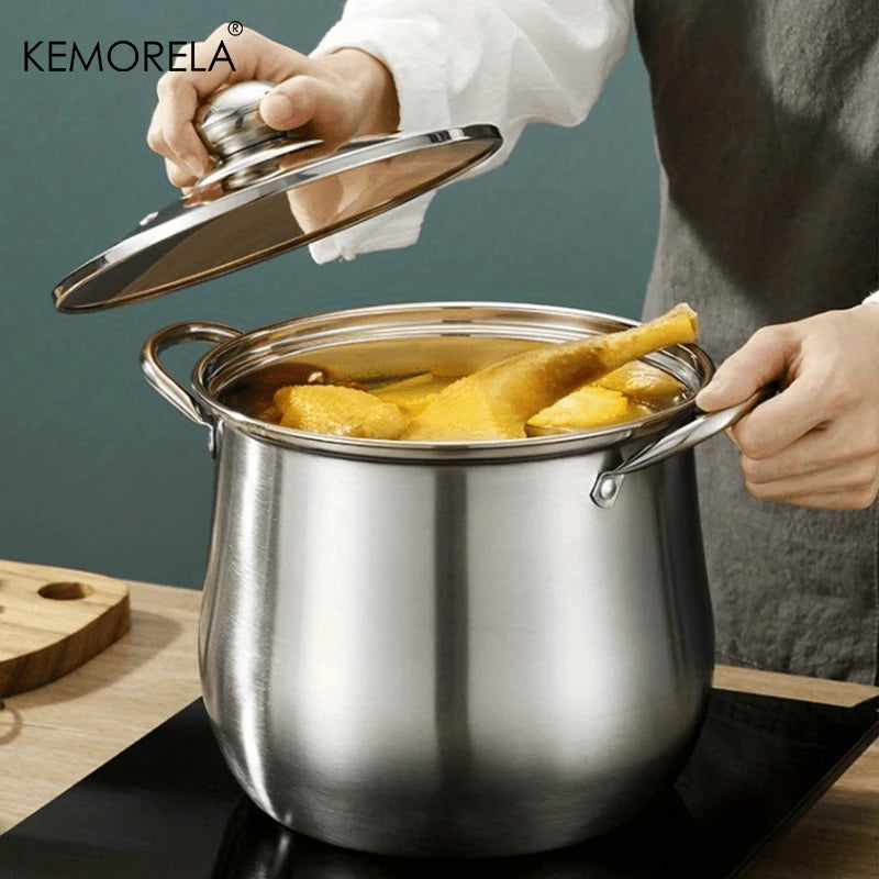 Pot à soupe inox