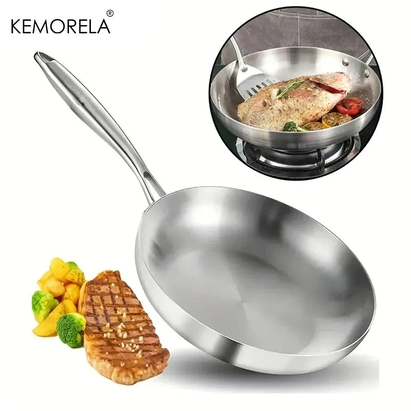 Poêles inox 24/26/28cm