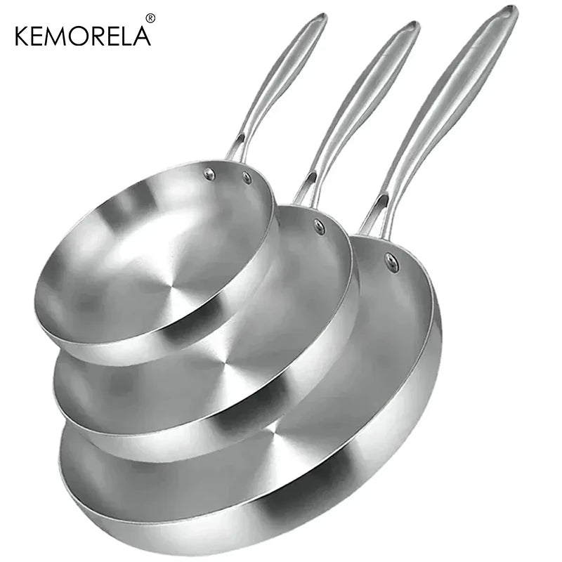 Poêles inox 24/26/28cm